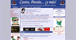 Desktop Screenshot of canto.romancemusical.net
