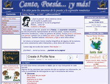 Tablet Screenshot of canto.romancemusical.net